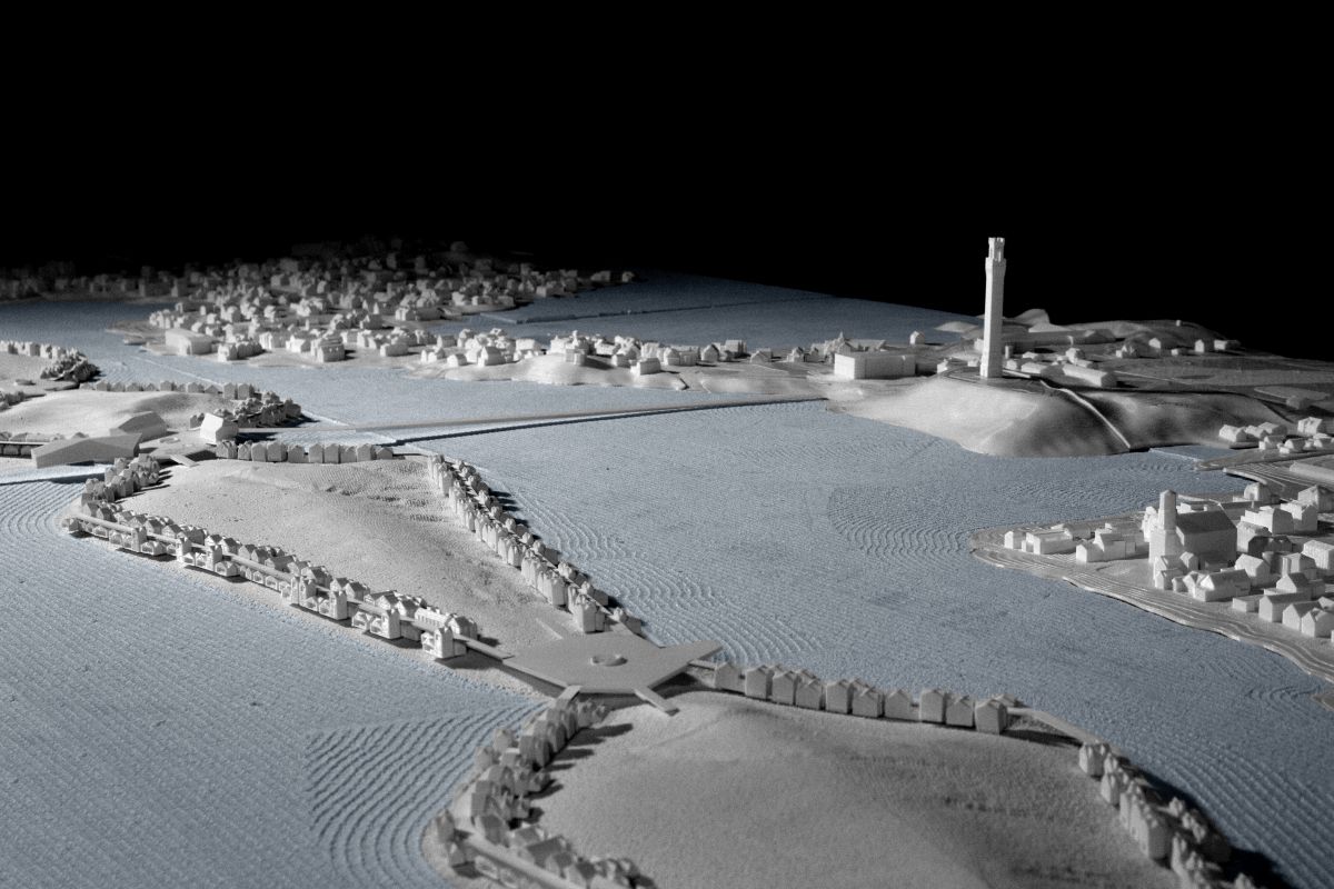 Architecture student Sevki Topcu's designs for a future Provincetown, Massachusetts. Courtesy of Adam Sherman