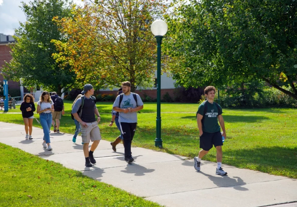 Many of the applications for the loan repayment program have come from students at Castleton University. (Courtesy of Castleton University)